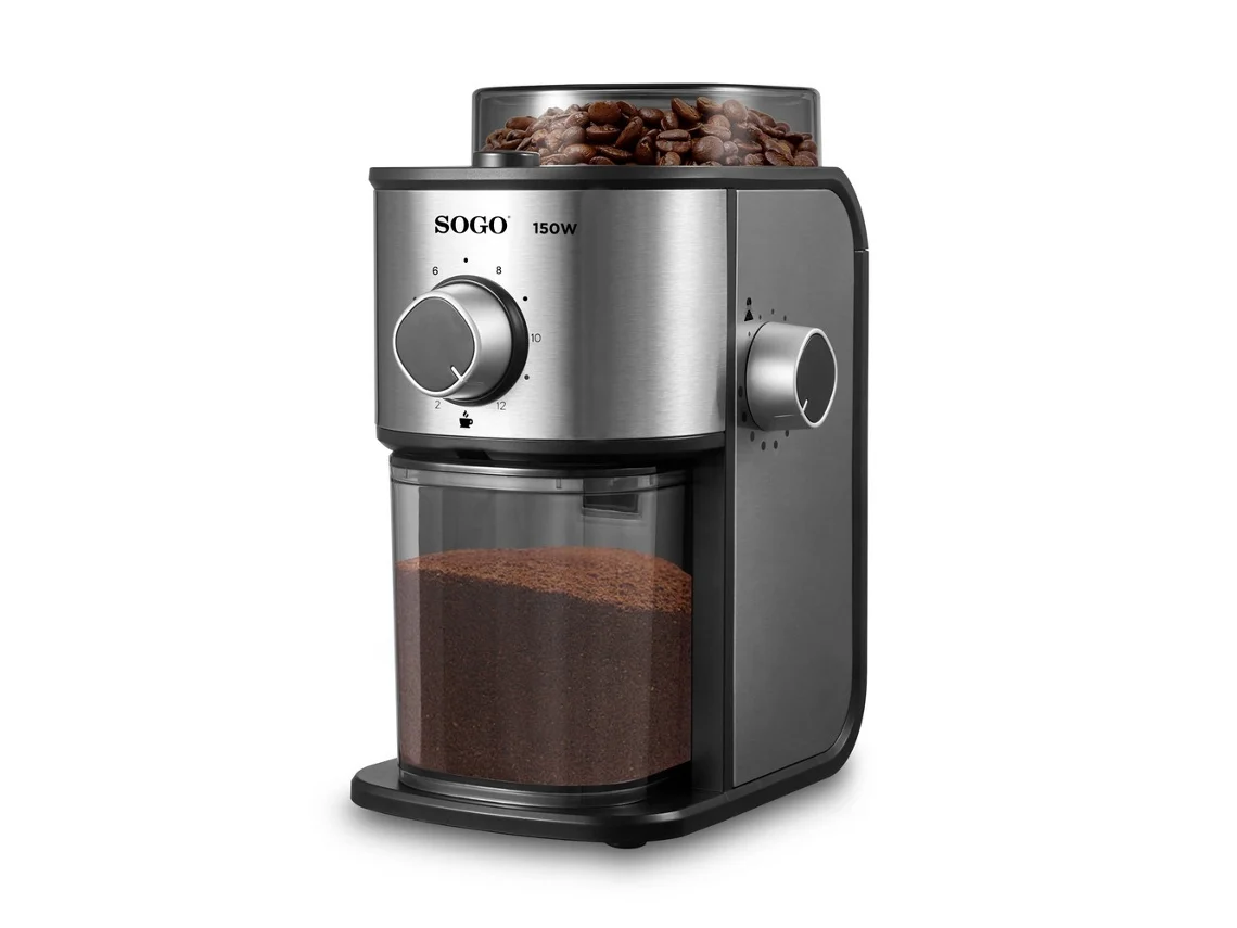 Moinho de Café SOGO MOL-SS-5236 (Capacidade 200g - 150 W)