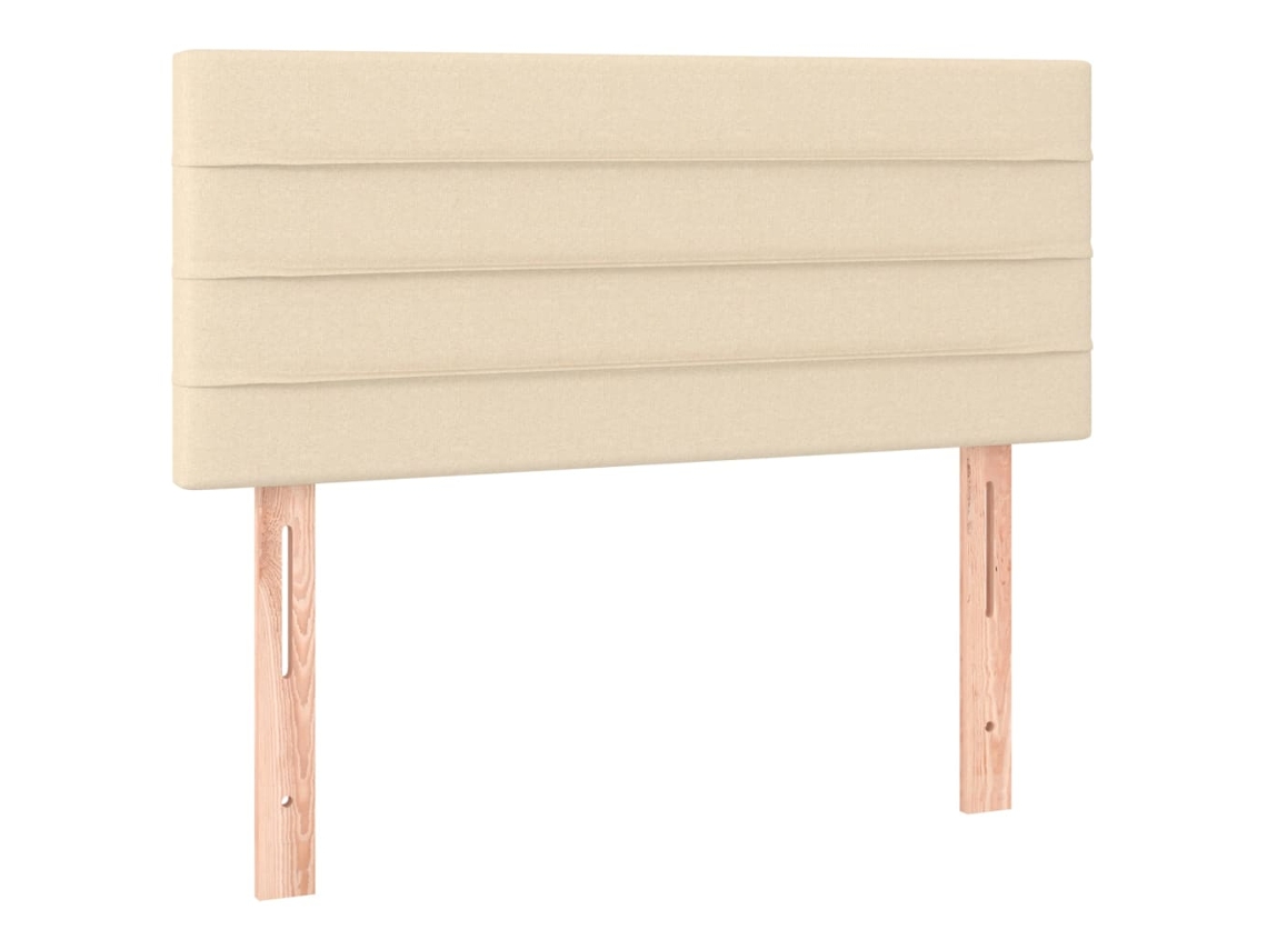 Cabeceira de Cama Tecido 80x5x78/88 Cm Creme MAISON EXCLUSIVE