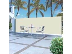 Toldo Lateral Retrã¡til 160 X 500 Cm Cor Creme Dkd Home Decor