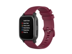 Bracelete Para Garmin Forerunner255/255 Music (22mm) Borgonha Cuich