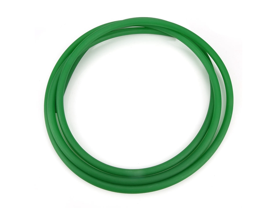 Cinta Redonda De Poliuretano De Superfície Rugosa Verde Para Transmissão (12mm*3m)