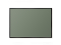 Magnetic Wall Board Dark Gray For The Office Espelharte (70x50 Cm)