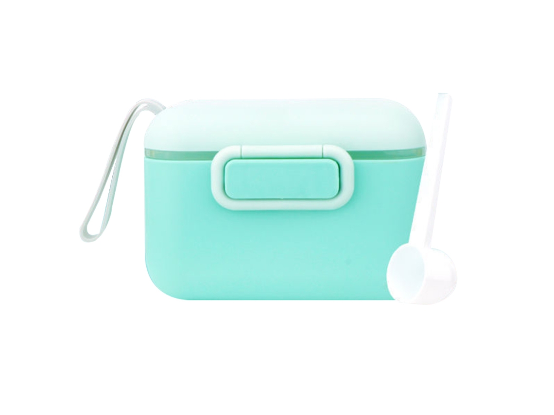 Dispenser Portátil Para Fórmula Infantil, Recipiente De Viagem Com Colher E Nivelador, Armazenamento Para Lanches Em Formato De Frutas