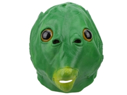Primerox máscara de Cabeça de Peixe Halloween Cosplay Látex Macia Props para Festa