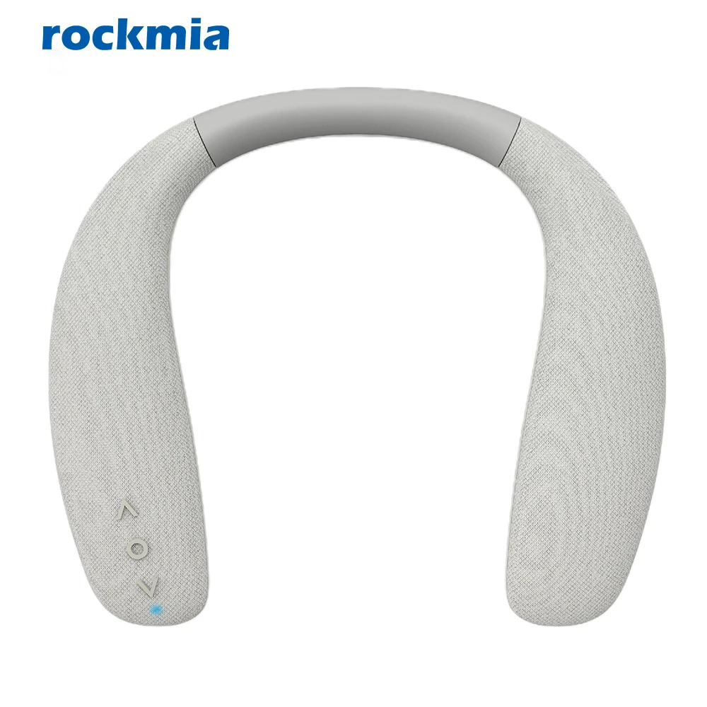 (cinza) Alto-falante De Pescoço Vestível Com Som Surround Bluetooth 5.0