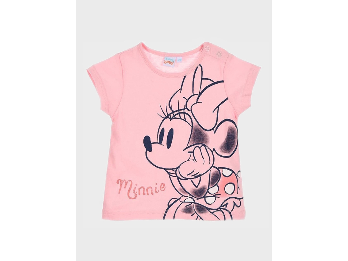 T-Shirt MINNIE Mouse de Manga Curta para Bebé