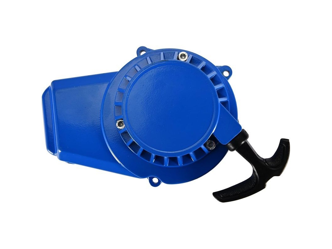 Puxador De Arranque 2-tempo Para Moto Atv Utv Quad 49cc 47cc Mini Bike Com Cor Azul E Material De Alumínio