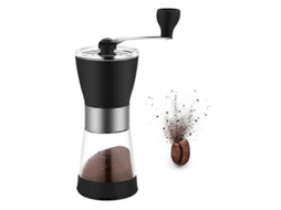 Moedor De Café Manual Manivela, Com Moagem Ajustável Para Espresso, Prensa Francesa E Café Coado, Ideal Para Casa, Escritório E Viagens