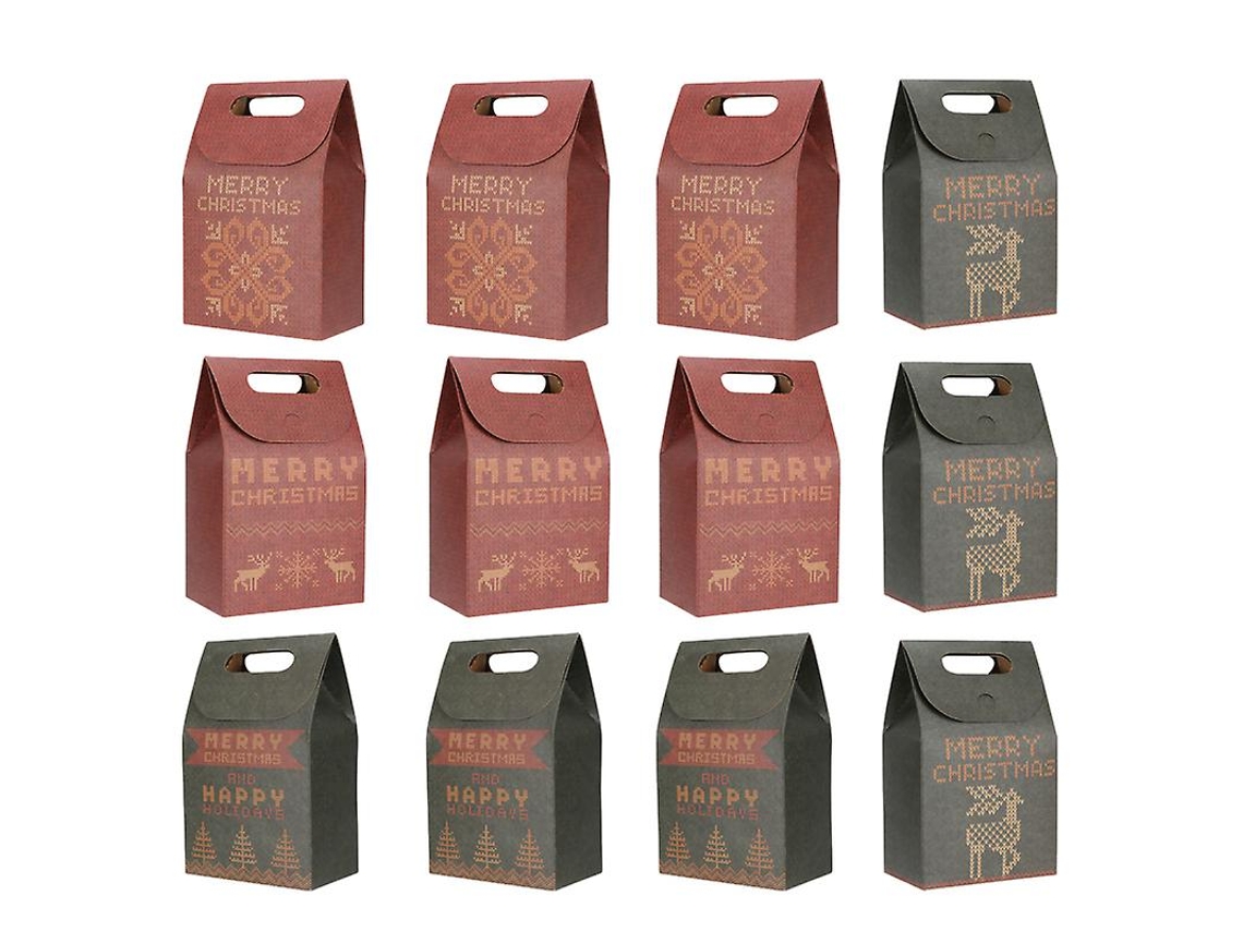 Saco De Compras De Varejo 12pcs Allinless