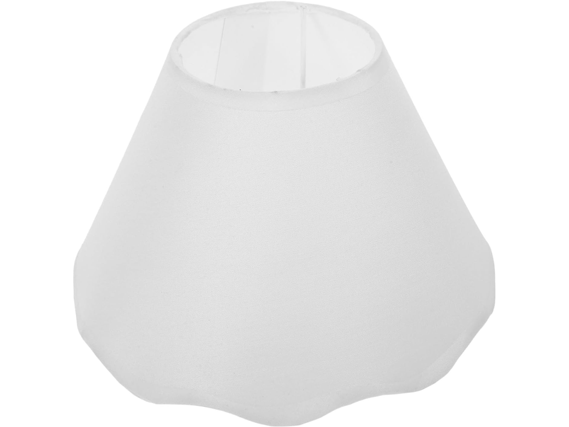 Abajur de Mesa em Tecido Branco Suave E27 Cm SFUSHOS
