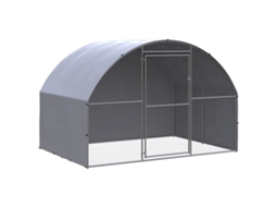 Vidaxl Galinheiro De Exterior 3x2x2 M Aço Galvanizado