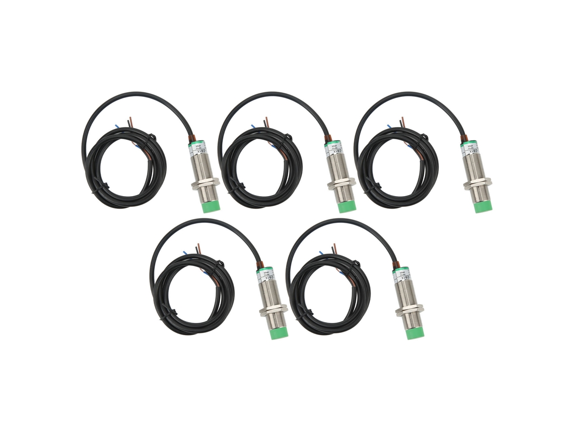 Sensor indutivo de proximidade impermeável M18 Npn normalmente aberto 6‑36VDC | S/MARCA