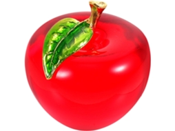 Esculturas De Maçã De Cristal Para Decoração, Estátuas Elegantes, Artesanato Em Formato De Fruta, Presente