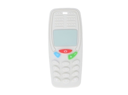 Brinquedo De Mordiscar Em Forma De Telefone Para Bebês, Feito De Silicone, Bonito E Adequado Para Lactentes