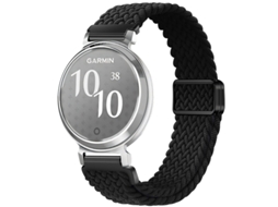 Bracelete Para Garmin Lily2 (14mm) Preto Cuich