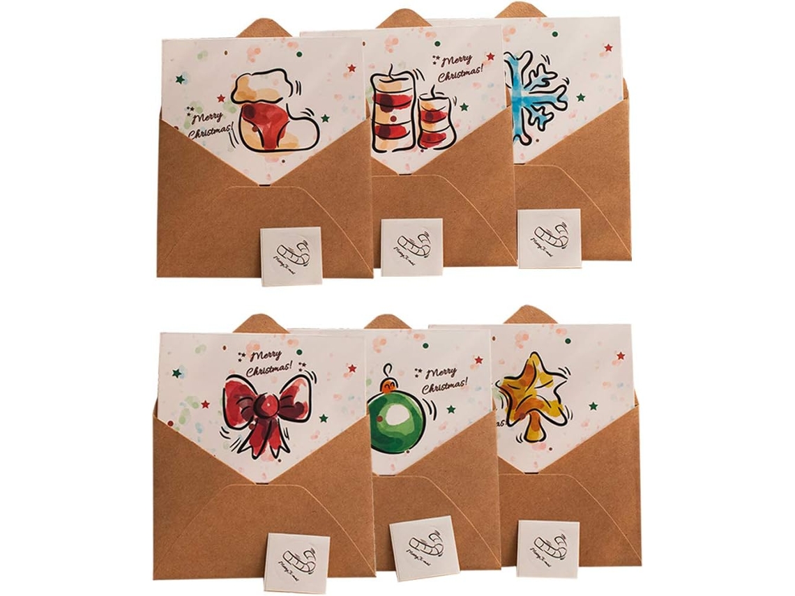Cartões E Envelopes Cartões De Feliz Natal Em Caixa A Granel Cartões De Natal Gree Aquaforge