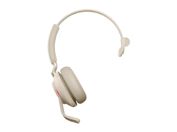 Jabra Evolve2 65 Uc Mono Auscultadores Fita de Cabeça Usb Type-C Bluetooth Bege