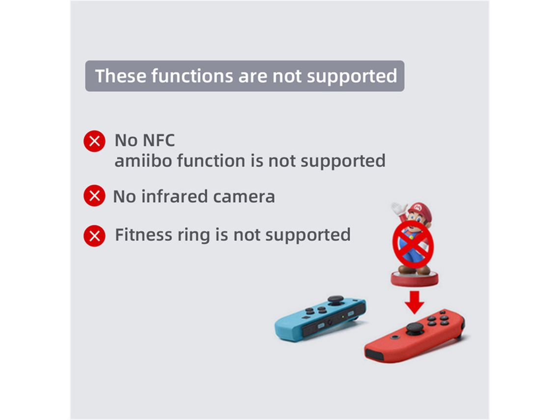 Controlador Sem Fio YIZHOOD para Switch Rosa e Azul