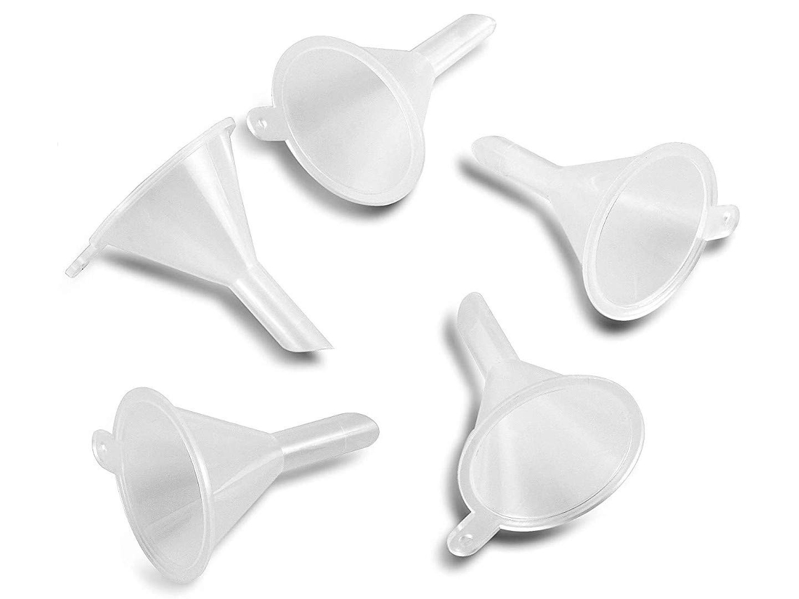 Conjunto De 5 Frascos De Vidro Para Especiarias