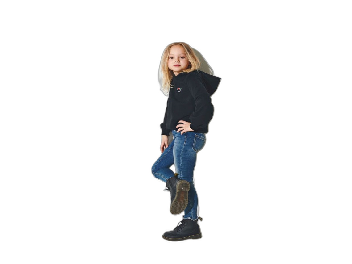 Camisola ONLY KIDS Kognoomi Logo Preto (Mulher - Tam: 13/14 ans ...