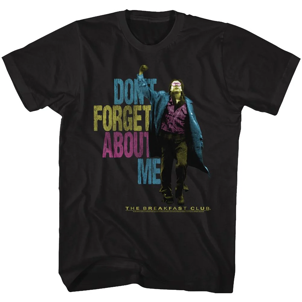 Rockinstone Breakfast Club Movie Cmyk2 Black Adult T-shirt Size:xl