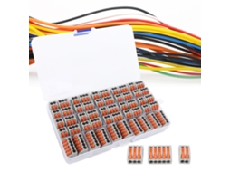Laxiscreed Conjunto De Conectores De Fio Para Iluminação E Isolamento Elétrico De Alta Qualidade