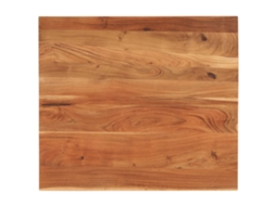 Vidaxl Tampo De Mesa Retangular 100x80x3,8 Cm Madeira De Acácia Maciça
