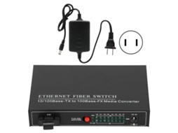Chave Fibra Óptica LAXISCREED 100mbps 8 Ethernet