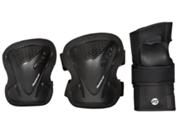 Conjunto De Proteção Para Patins Em Linha Powerslide Basic Kids Tri Pack S (903294 S)