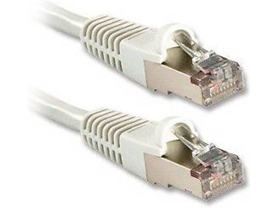 Cabo de Rede LINDY (RJ45 - 50 cm - Branco)