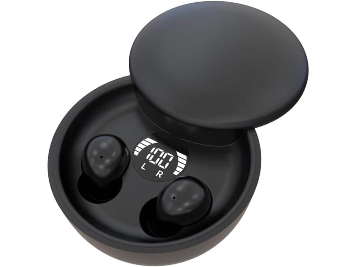 Mini Écouteurs Invisibles Bluetooth 5.4 Sem Redução De Ruído, Ideias Para Dormir, Faire Du Sport Et Travailler
