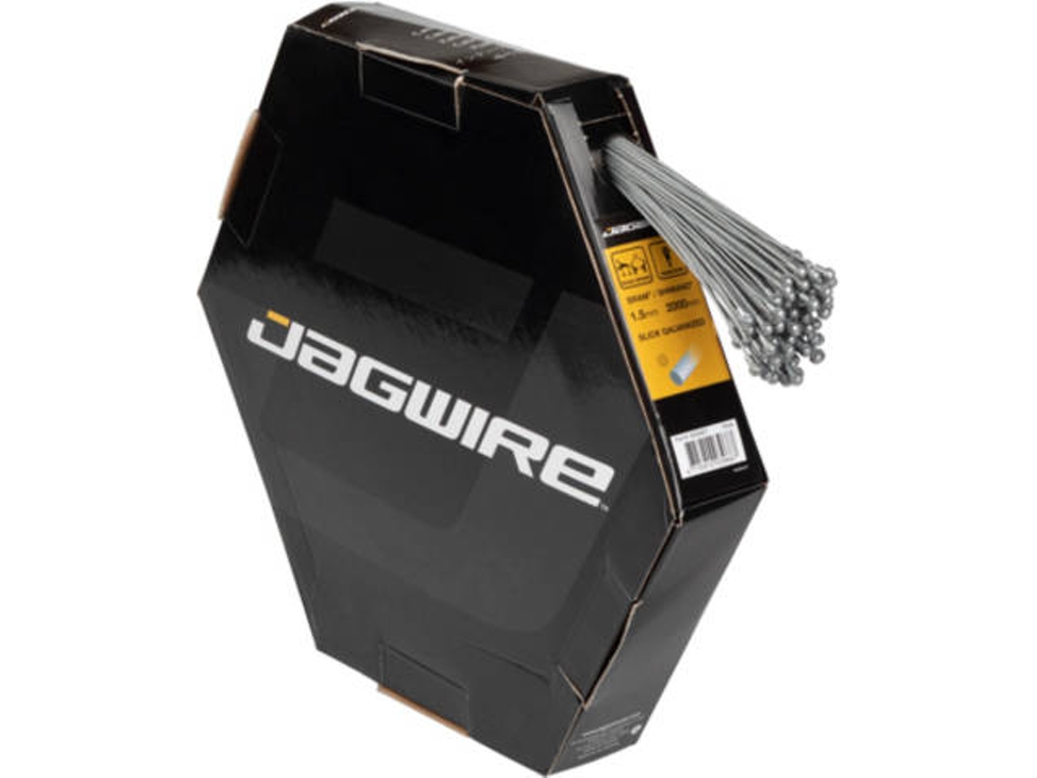 Cabo do Travão Jagwire Workshop Road Brake Cable-Slick Galvanized-1.5X2000Mm-Sram/Shimano 100Pcs (Preto - TU)