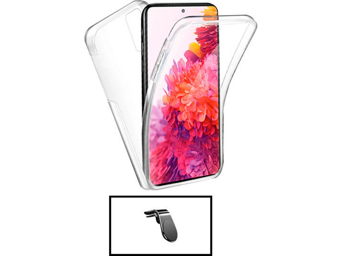 Kit Capa 3x1 Xiaomi Redmi Note 11 PHONECARE Transparente e Branco