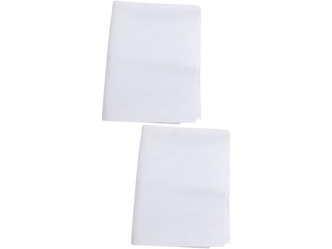 Conjunto De 2 Capas Acústicas Brancas Para Alto-falantes, À Prova De Poeira E Decorativas, Ideais Pa