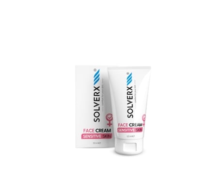 Creme Facial Para Pele Sensível Solverx Pele Sensível, 50ml