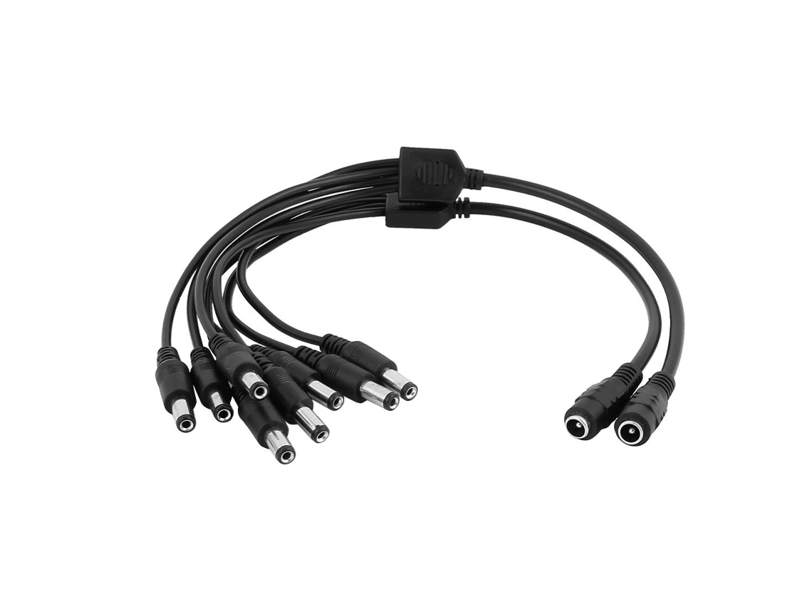 Conector de Alimentação para Câmera Cftv, Dc 5, X 2, 1 Mm, 4 Pinos Fêmea . CHABERLU ( Unidades)