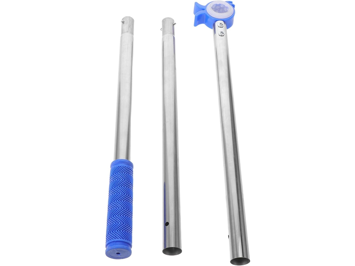 Vara Telescópica Ajustável Tehaux Para Fácil Acesso A Janelas De Correr, Feita De Metal E Plástico, Com Funcionamento