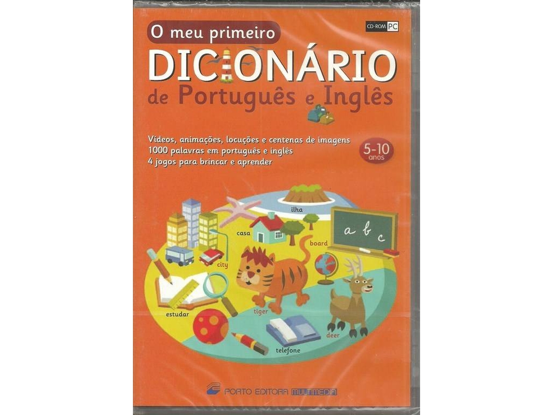 Livro O Meu Primeiro Dic.Port-Ing-Cd Rom (Português)