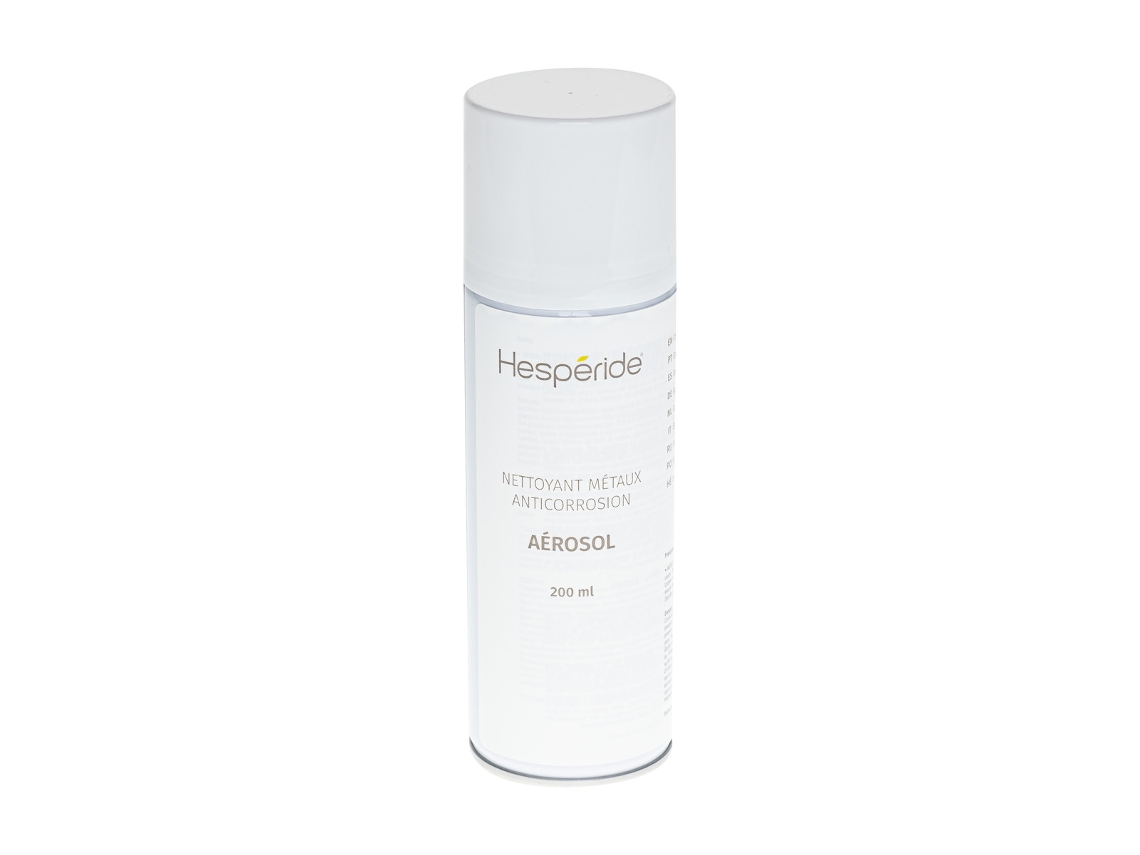 Limpador de metais e proteção contra corrosão.Aerossol 200Ml HESPÉRIDE