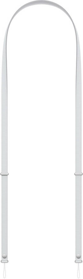 Fita APPLE Crossbody (108 - 208 cm - Cinzento)