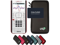 Calculadora Gráfica TI-Nspire CX II-T (inclui bolsa protetora Preto e garantia da CALCUSO)