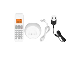 Aetheria telefone Sem Fio Lcd 1.6 Polegadas com Intercomunicação e Transferência de Chamadas Plugue Eu