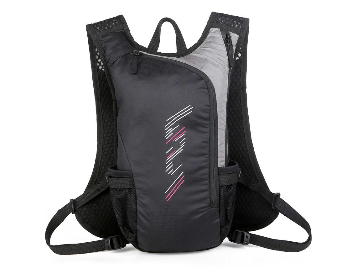 Omni-mochila De Hidratação Transpirable De Nylon Com Bladder Reflexivo Para Trekking, Corrida E Ciclismo