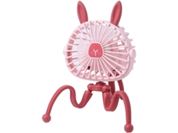 Usb Mini Ventilador Mesa Portátil 3 M para Uso Doméstico e Externo