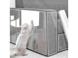 Protetor Anti Arranhões De Gato 12x197” Transparente Autoadesivo Para Móveis, Fita Protetora De Lado Único Com Raspador