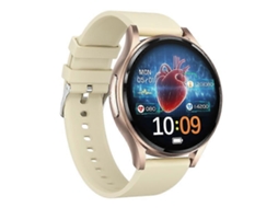 Smartwatch GE30 com tela AMOLED de 1,43 polegadas, monitor de frequência cardíaca ECG e chamadas Bluetooth. Ly Ebike