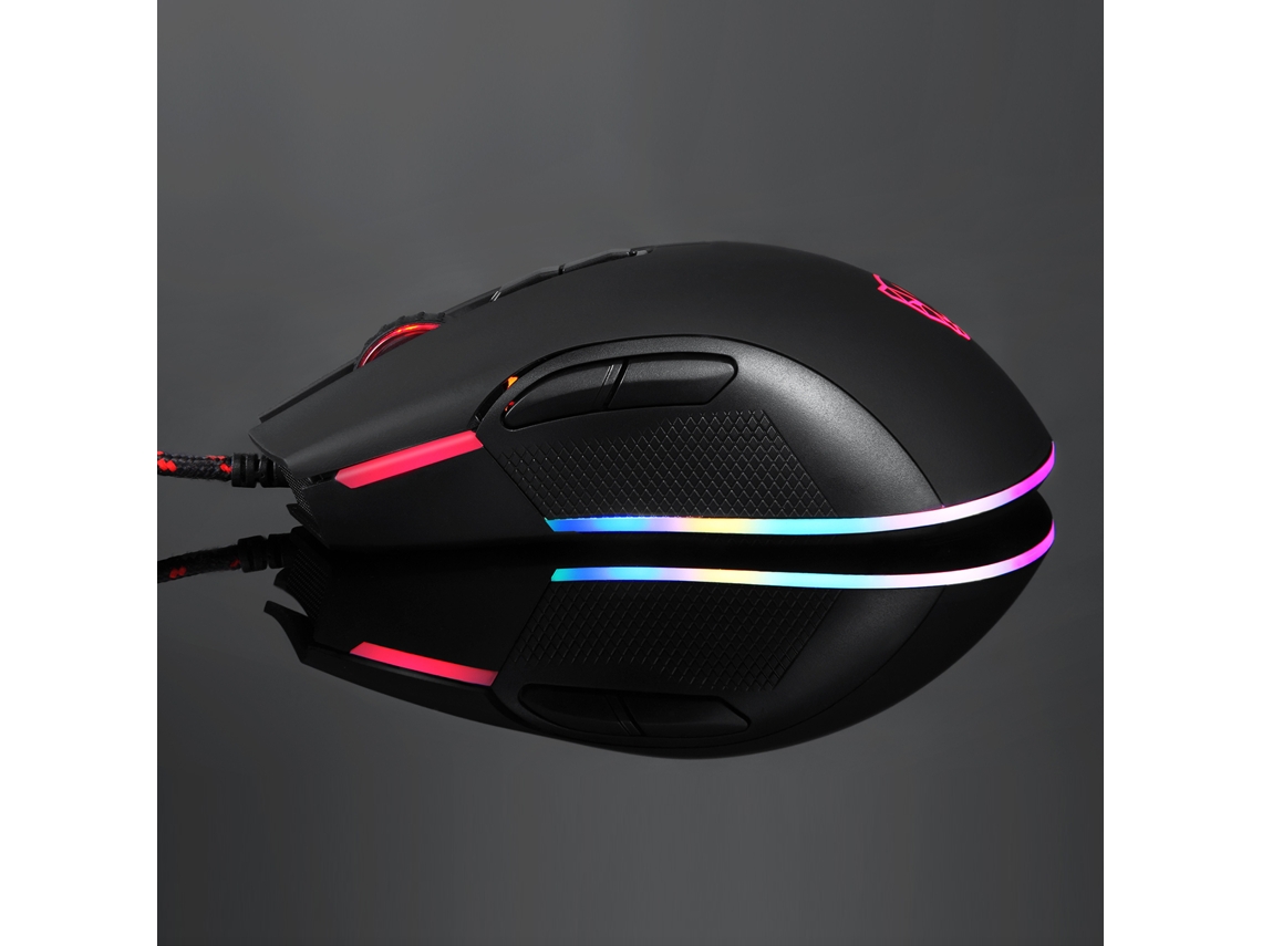 Mouse Gamer LAXISCREED Rgb Óptico 8 Marchas