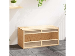 Vidaxl Terrário Em Derivados De Madeira 100x47x47 Cm