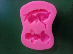 Molde de Silicone para Bolo de Anjo Reutilizável para Casamento e Decoração com Marca