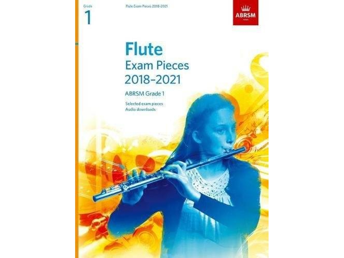 Livro de Métodos Musicais ABRSM Flute Exam Pieces 201821 Grade 1